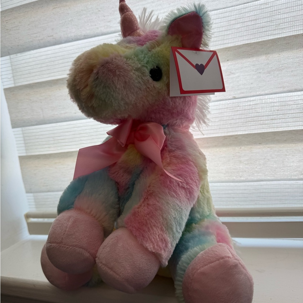 Brand New Colorful Unicorn Plush